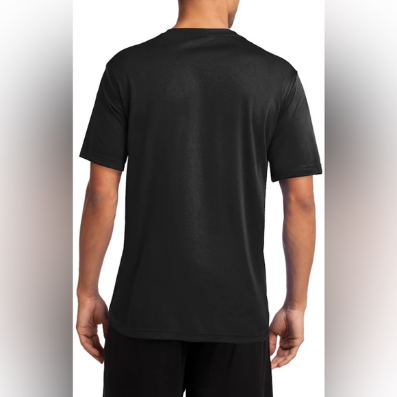 NEW 🔥 Port & Company PC380 Jet Black Performance Tee - Picture 2 of 4